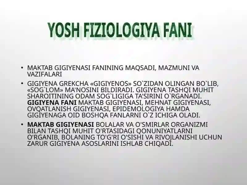 YOSH FIZIOLIGIYASI VA GIGIYENASI 4