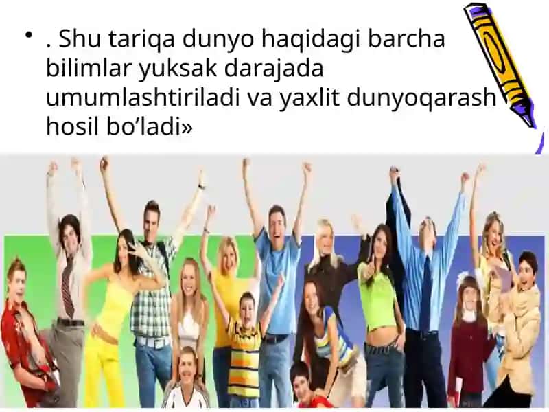 Shaxs dunyoqarashi 4