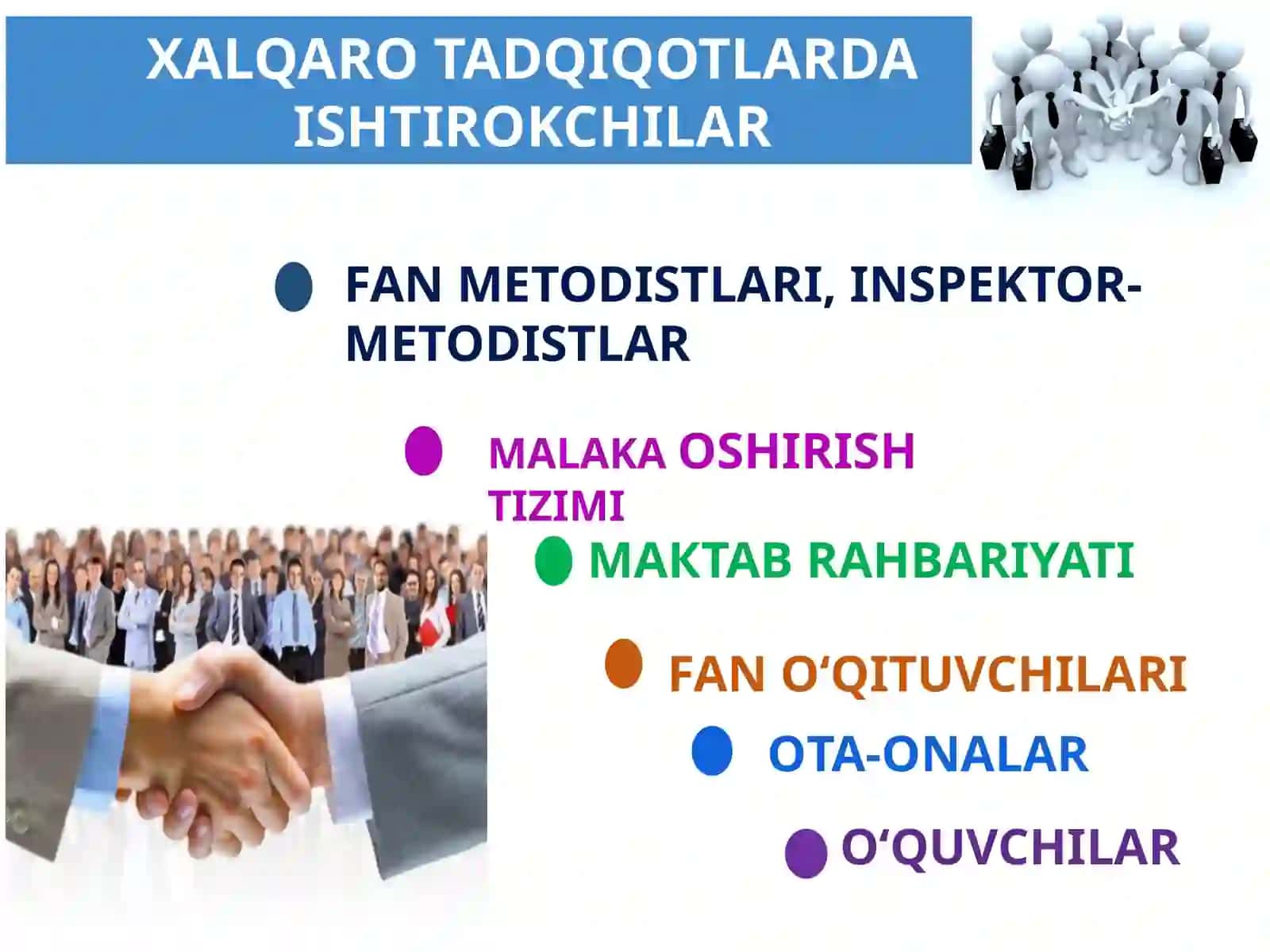 TIMSS -4va8-sinfo‘quvchilariningmatematikavatabiiyyo‘nalishdagifanlardano‘zlashtirishdarajasinibaholaydi 4