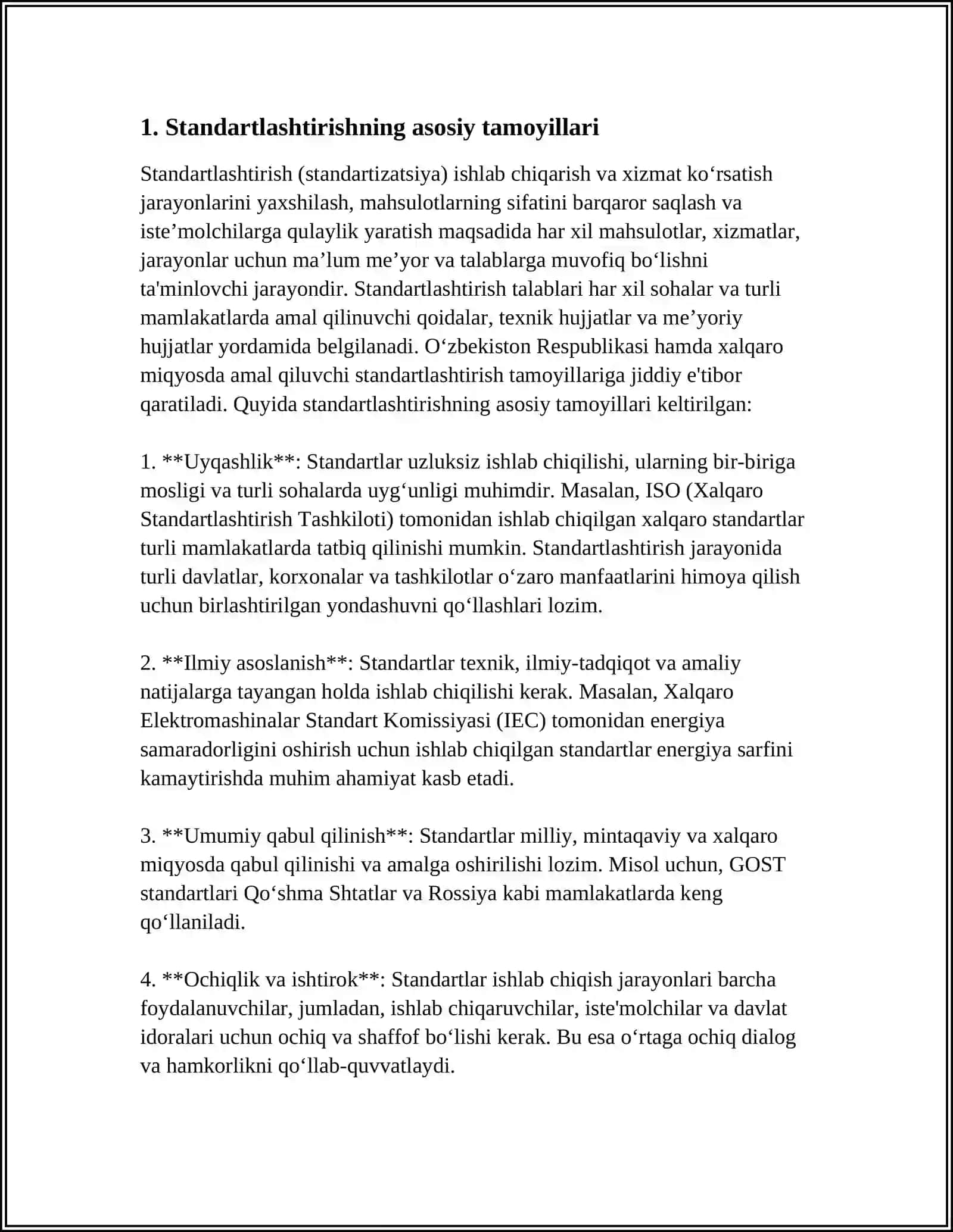 MAHSULOT HAQIDA MA'LUMOTLARNI STANDARTLASHTIRISH VA KODLASH 4