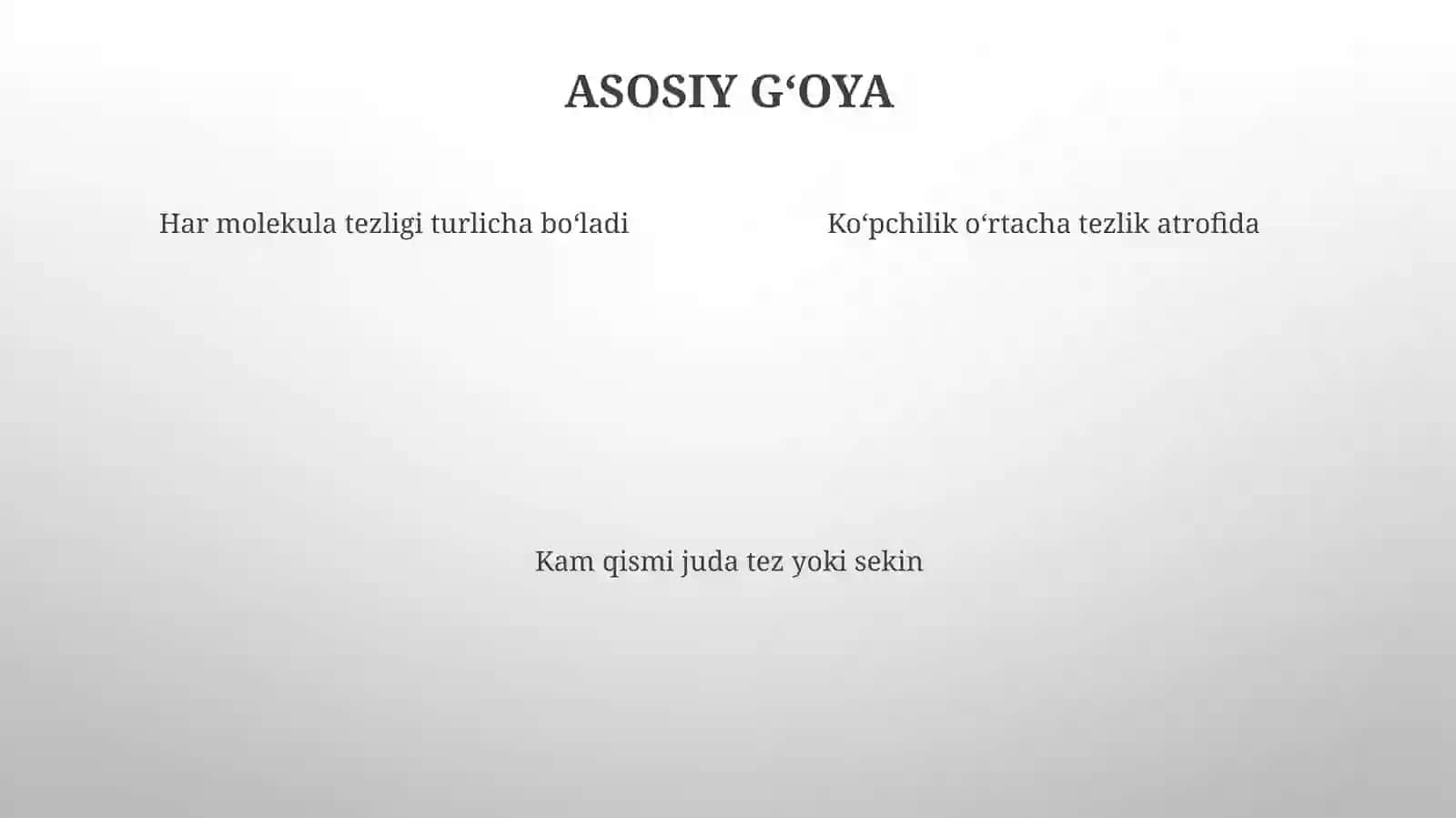 Maksvel taqsimoti 4
