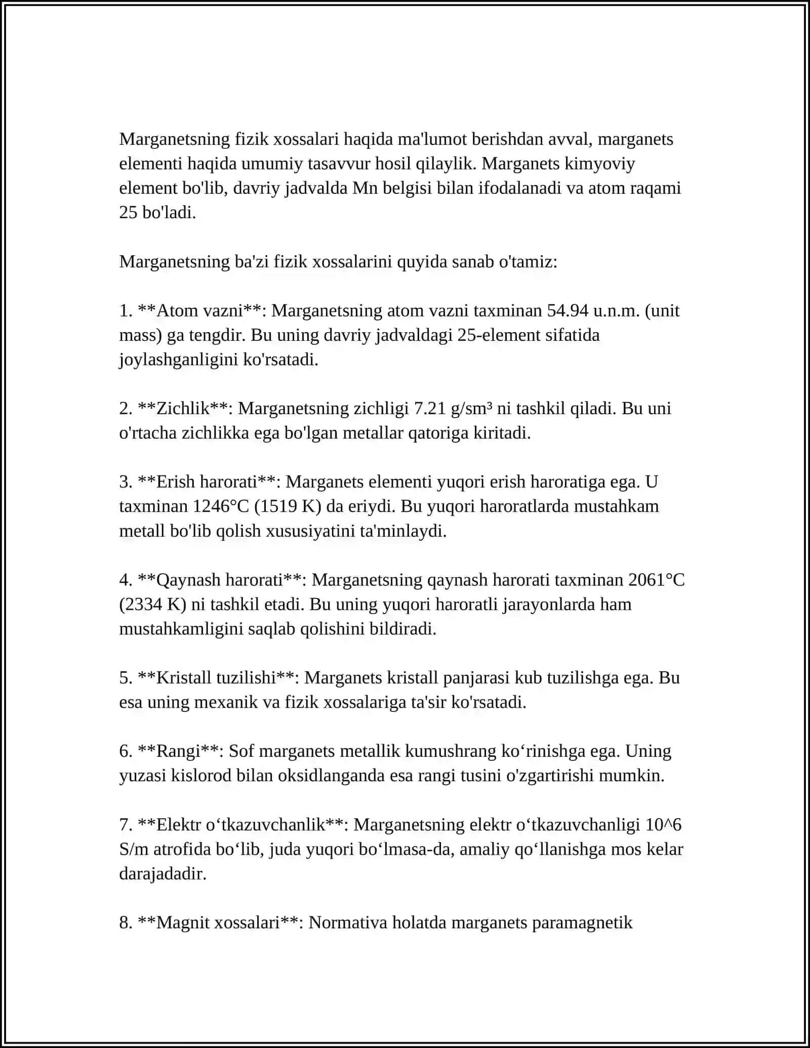 O‘ZBEKISTON RESPUBLIKASI OLIY TA’LIM FAN VA INNOVATSIYA VAZIRLIGI OZIQ-OVQAT TEXNOLOGIYASI VA MUHANDISLIK XALQARO INSTITUTI MUSTAQIL ISH 4