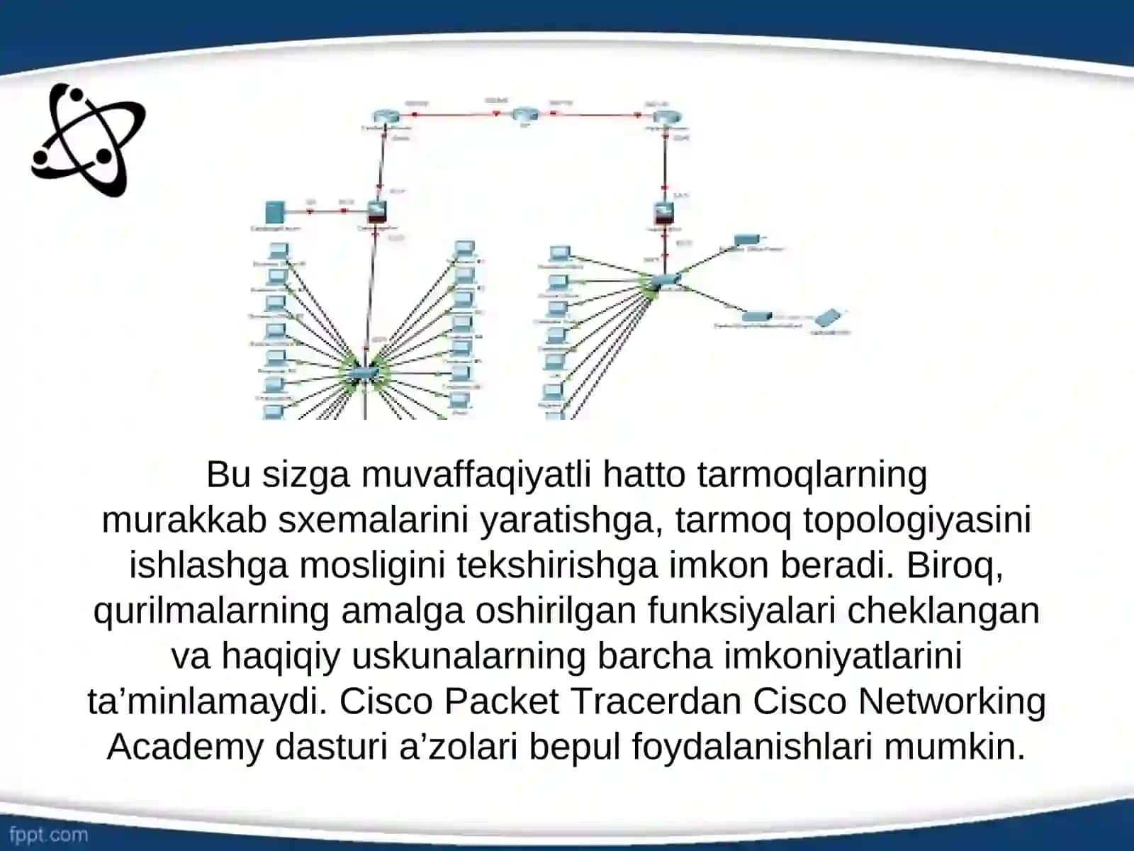 Tarmoq simulyatorlari bilan ishlash 4