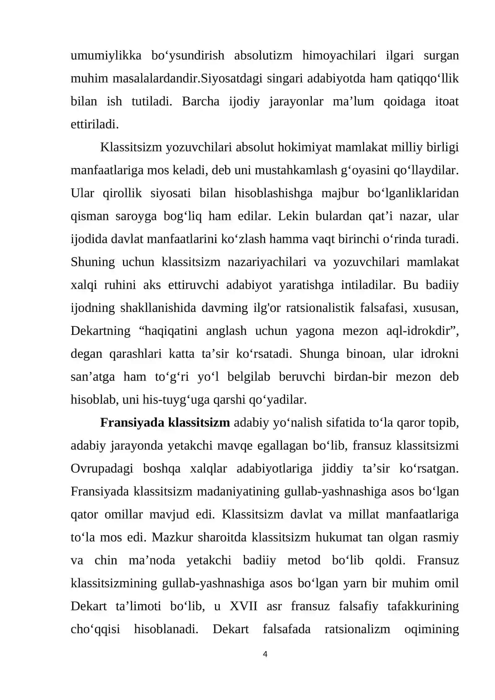Klassitsizm adabiyoti 4