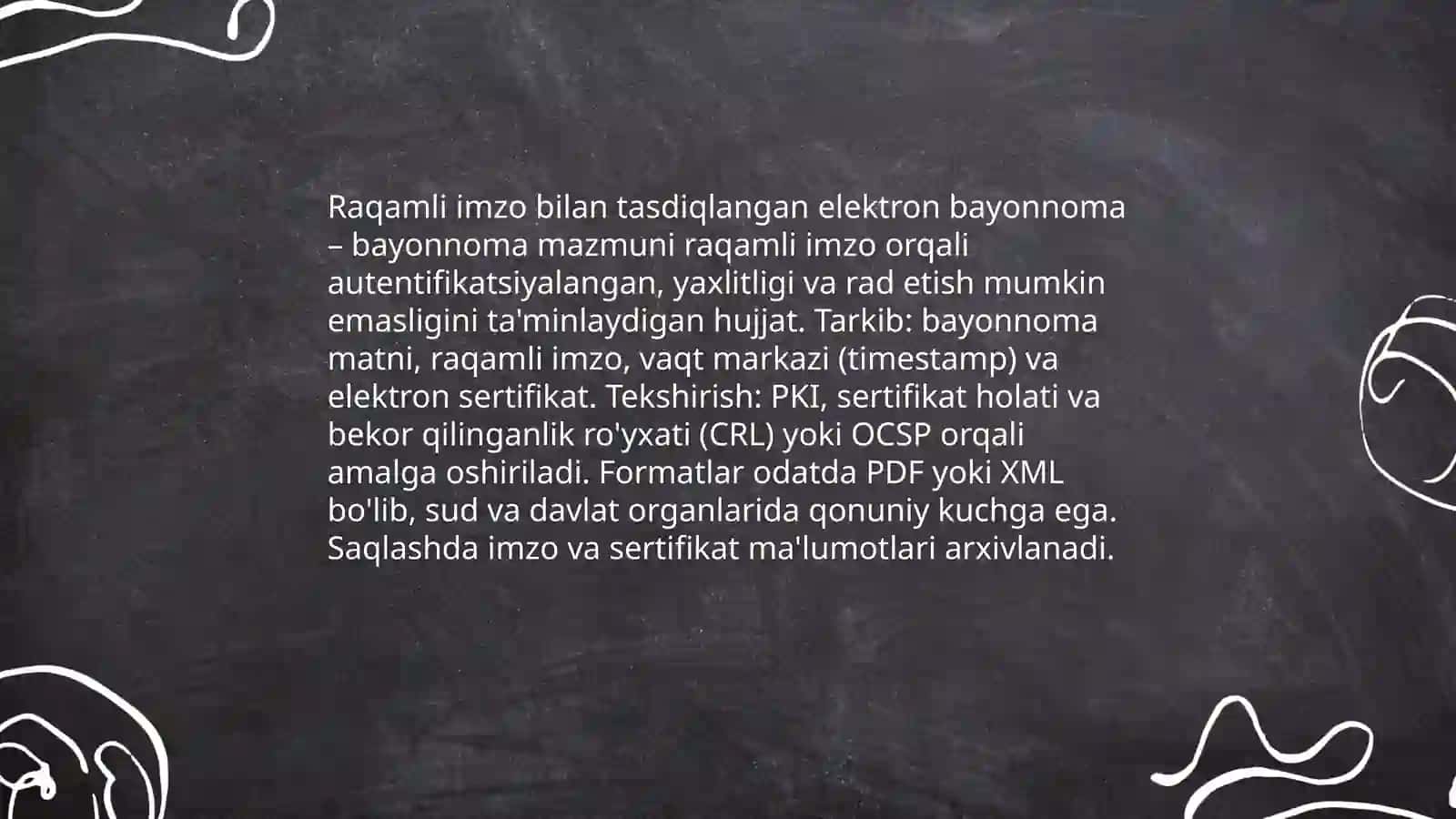 Elektron bayonnoma format variantlari 4