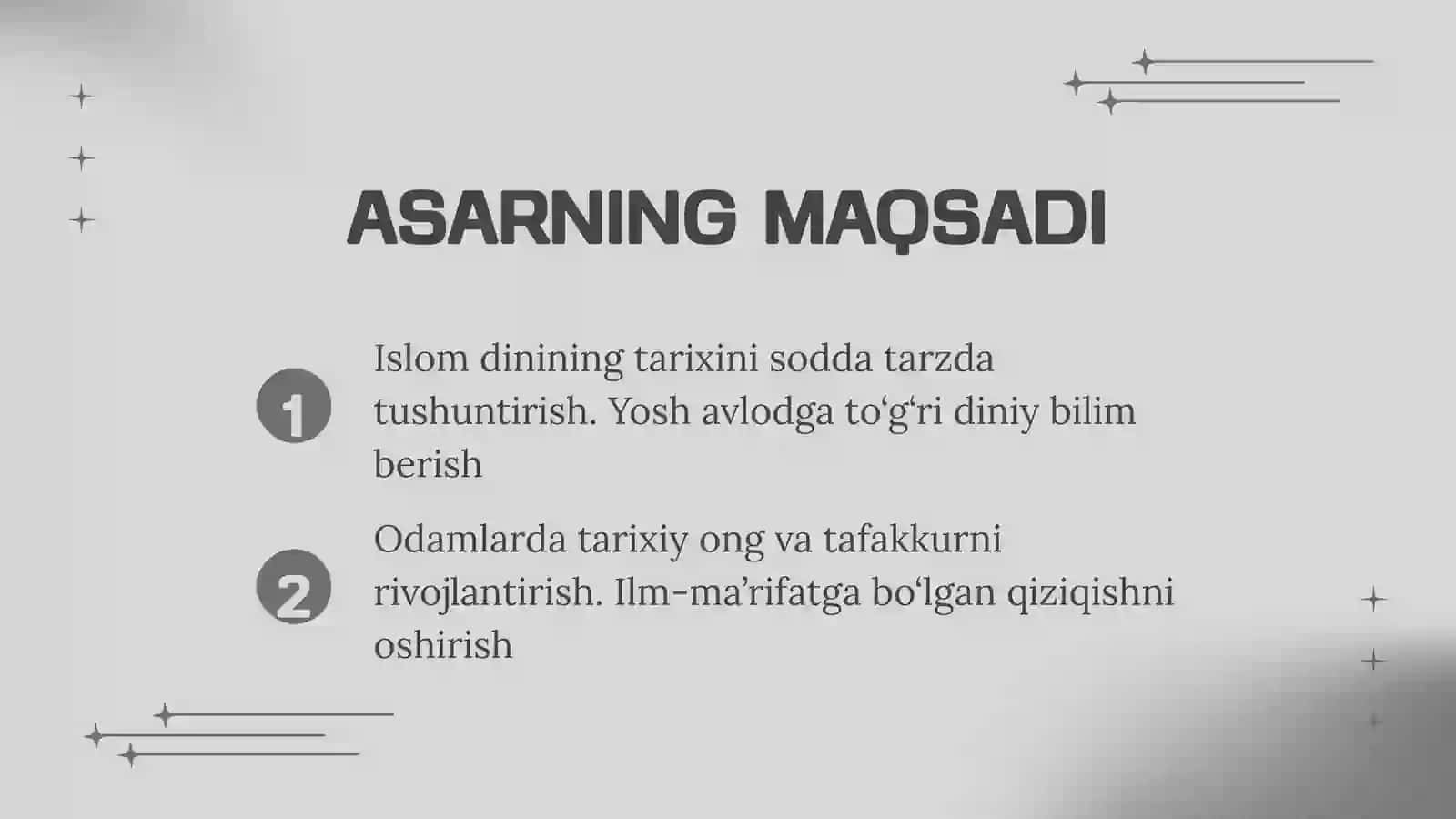 Abdurauf Fitratning "Muxtasar islom tarixi" risolasi 4
