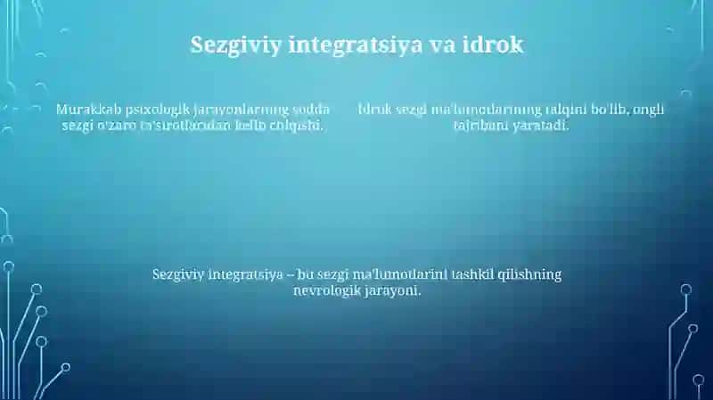 Psixik jarayonlarning vujudga kelishi 4