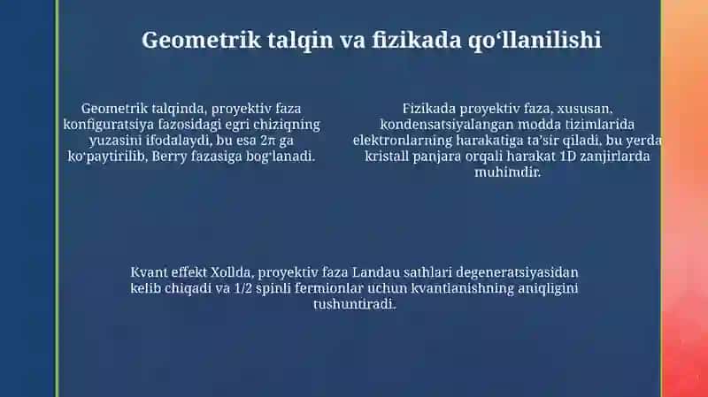 Proyektiv faza 4