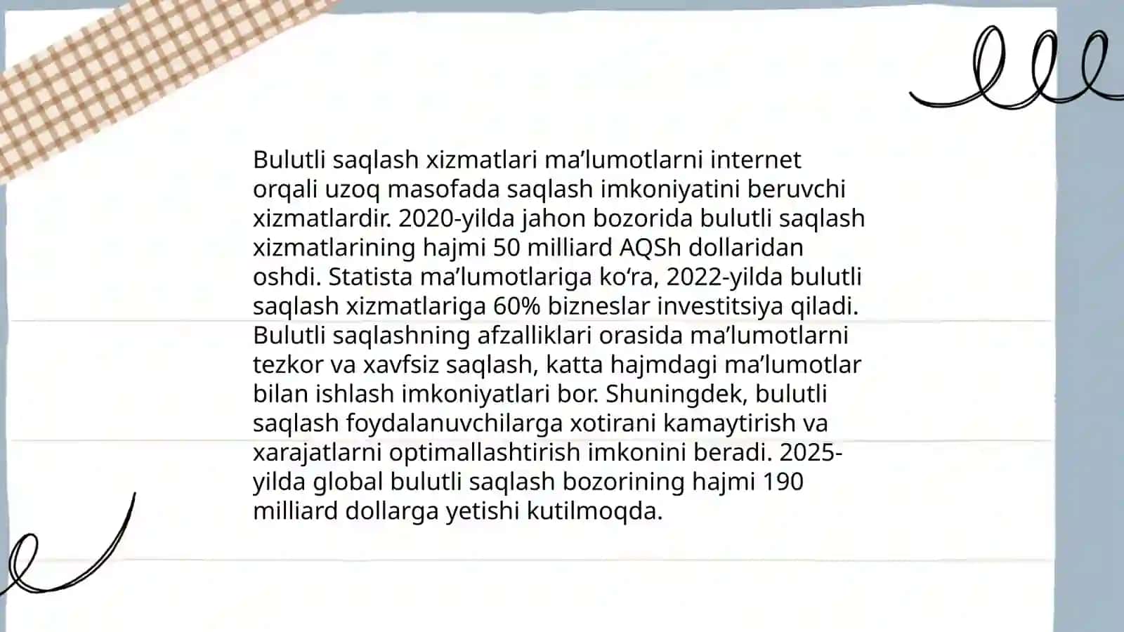 Bulutli hisoblash tizimlari 4