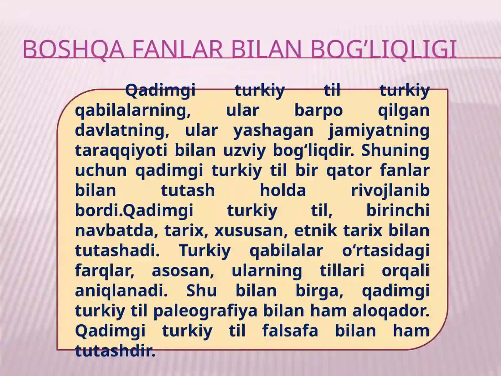 QADIMGI TURKIY TIL FANIGA KIRISH 4