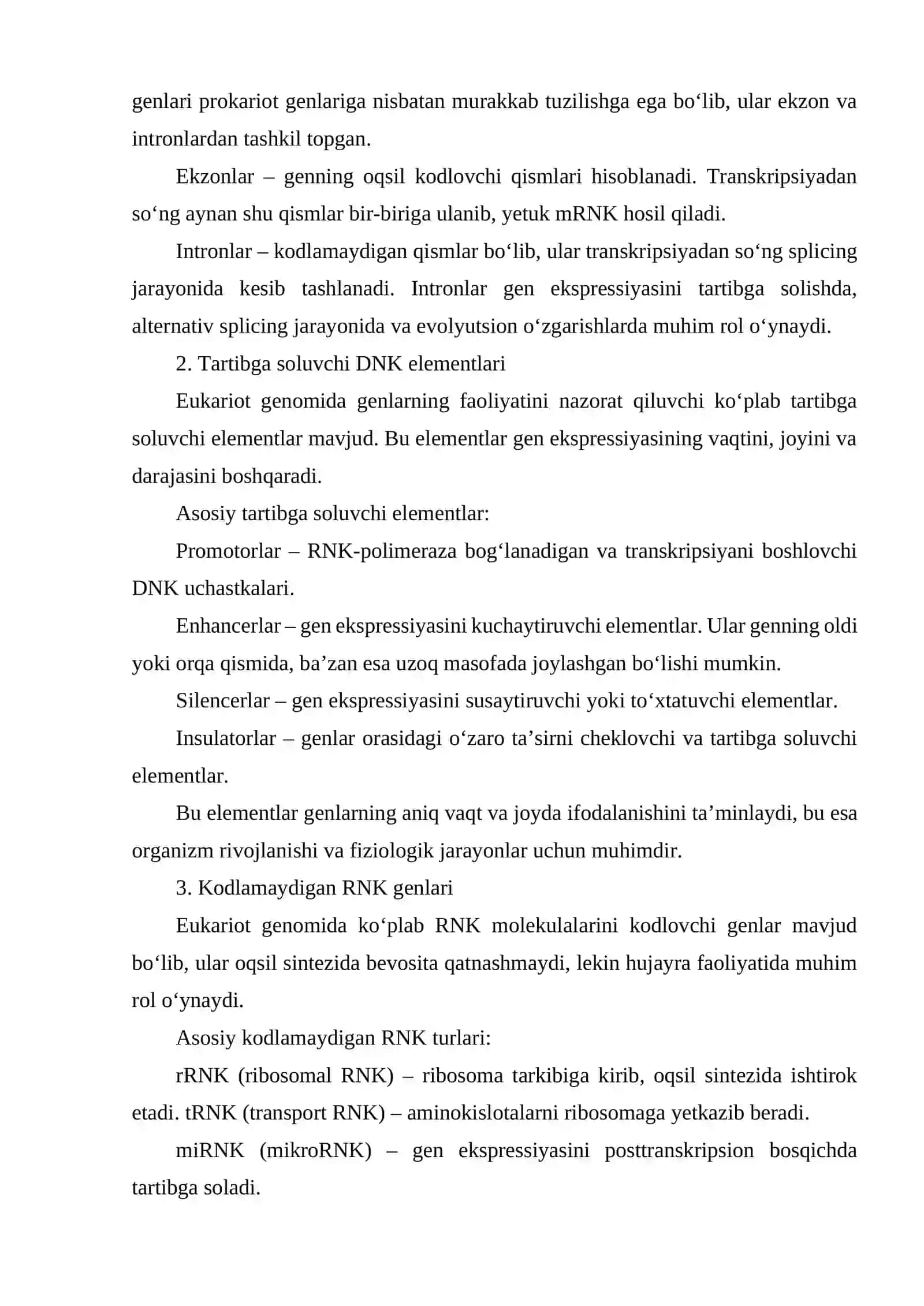 Eukariot Organizm Genetik Strukturasini Bashorat Qilish 4