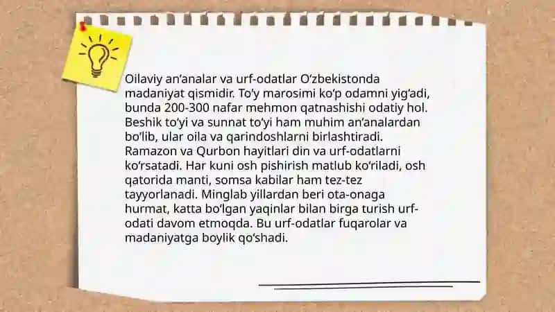 Yaqin qarindoshlar haqida 4