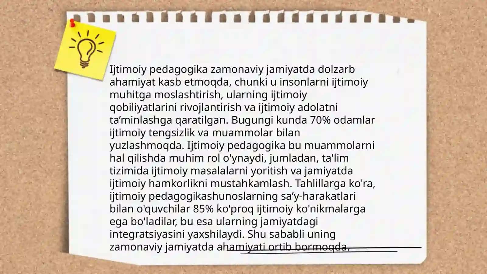 Ijtimoiy pedagogikaga ehtiyoj va zamonaviy jamiyat rivojining zaruriy shartlari 4