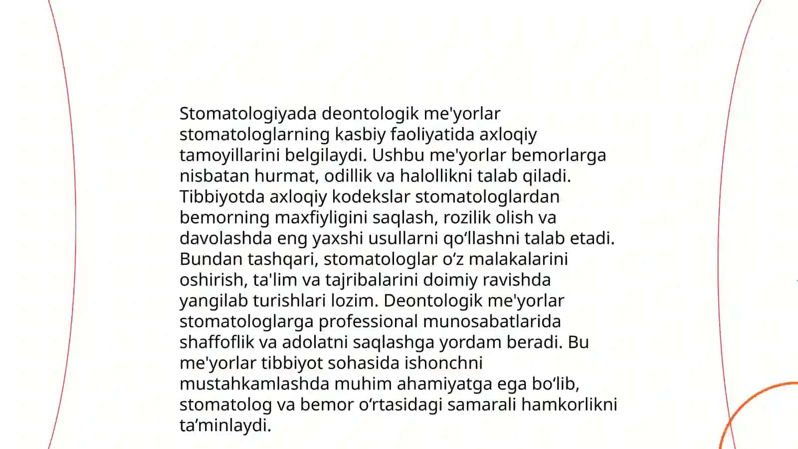 Stomatologiyada etika va deontologiya 4