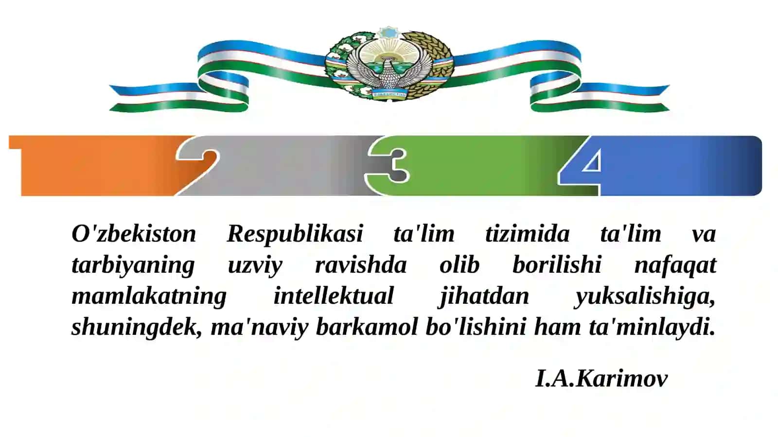 O‘zbekiston Respublikasida ta’lim sohasida amalga oshirilgan islohotlar 4