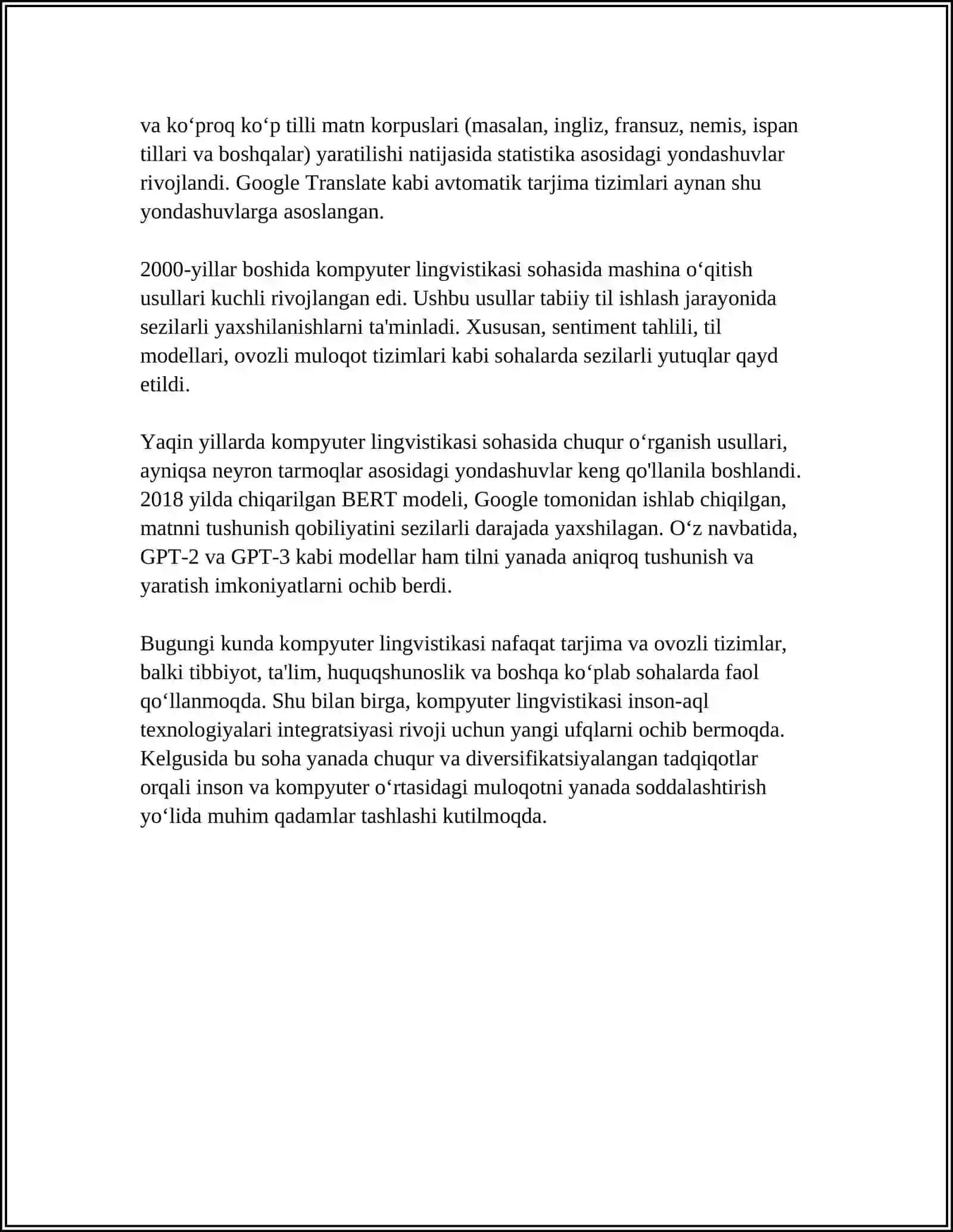 KOMPYUTER LINGVISTIKASI HAQIDA 4