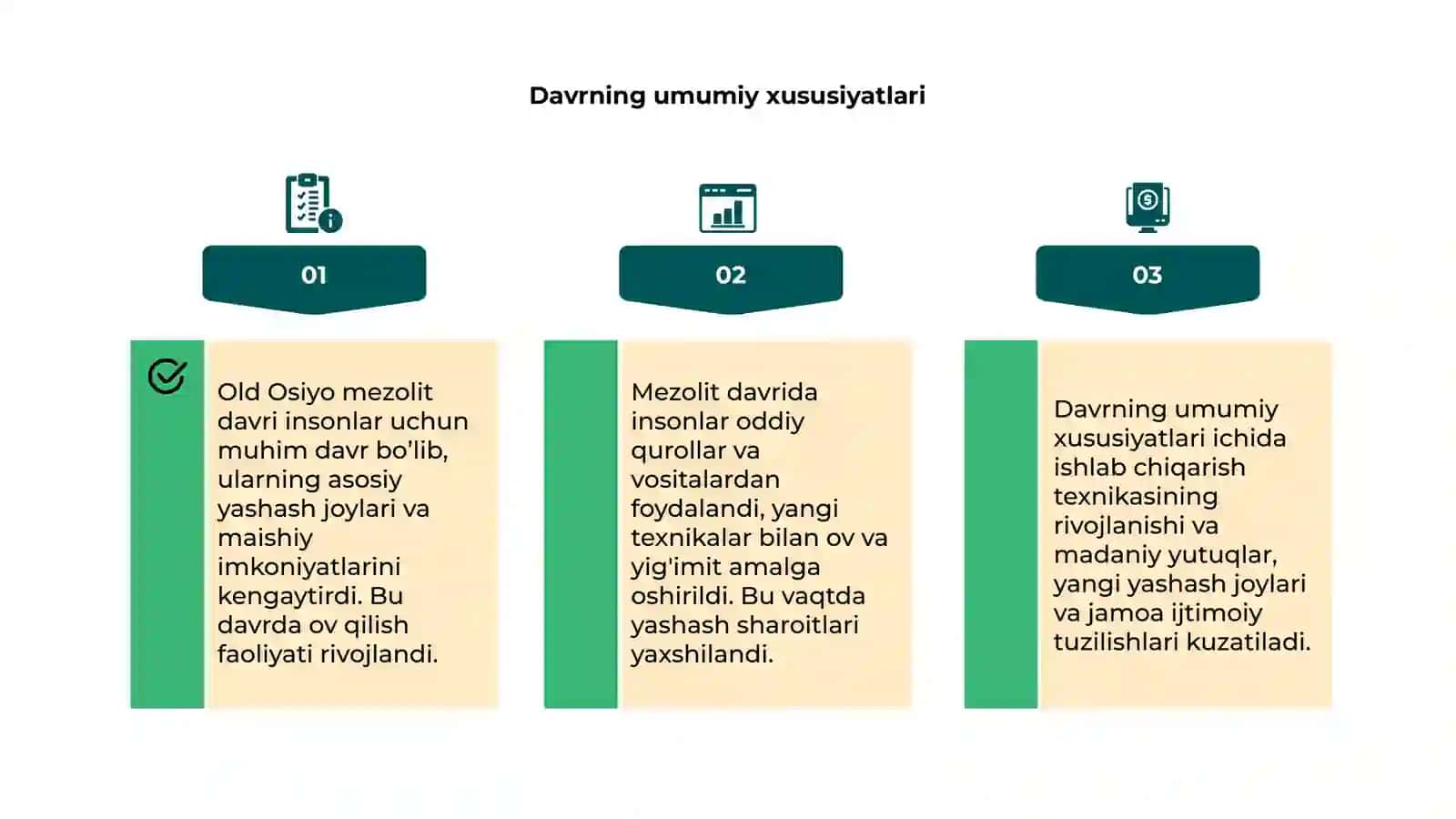 Old Osiyo mezolit davrida 4