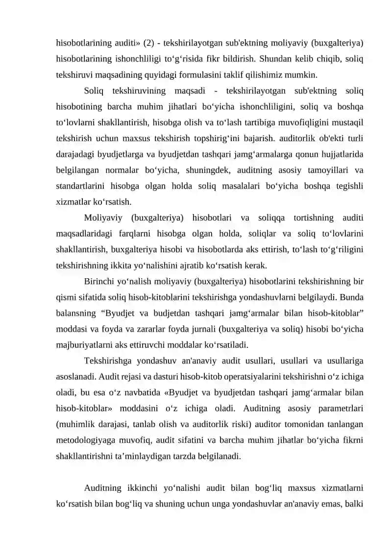 SOLIQ AUDITI ROSSIYA FEDERATSIYASIDA OʻTKAZISH TARTIB 4
