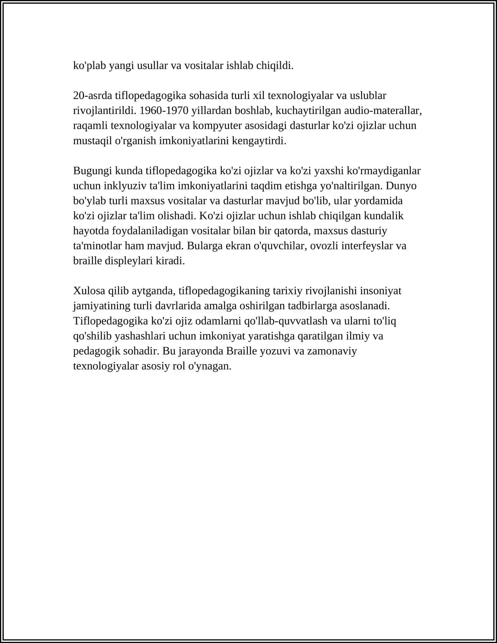 Tiflopedagogika 4