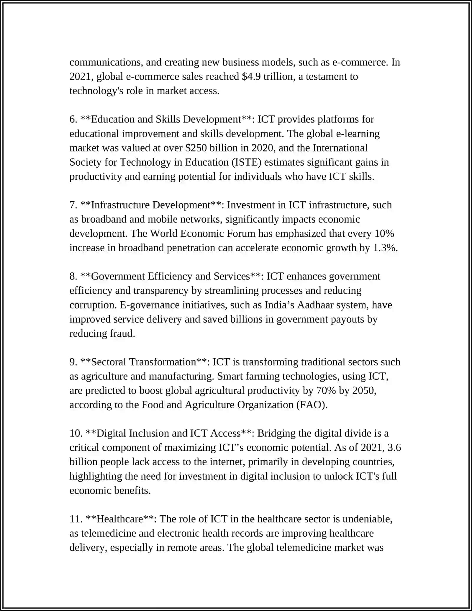 IQTISODIYOTDA AXBOROT- KOMMUNIKATSION TEXNIYALOGIYALARNI O'RNI 4
