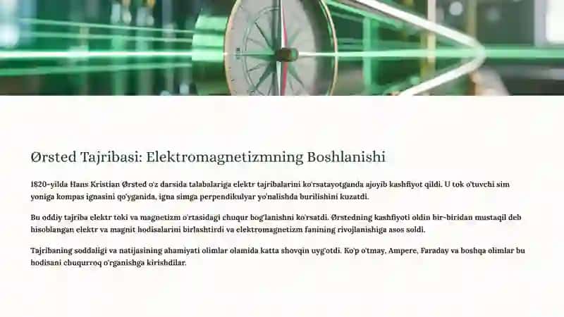Elektromagnit Kuchlar: Elektrotexnika Fanining Asosi 4