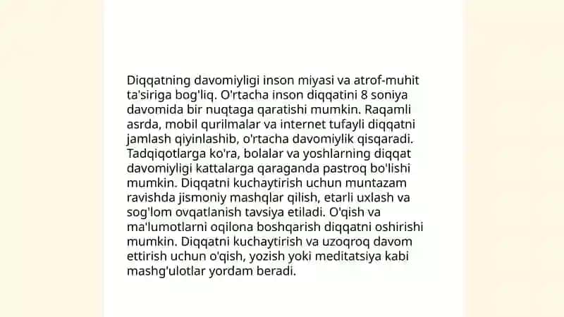 Diqqatning xususiyatlari 4