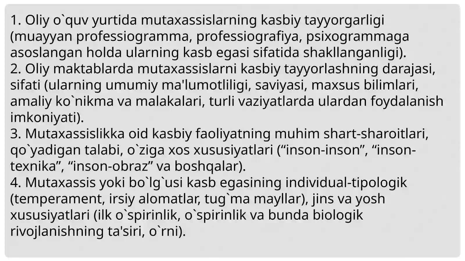 OLIY MAKTAB O’QITUVChISINING PSIXOLOGIK FAOLIYATI 4