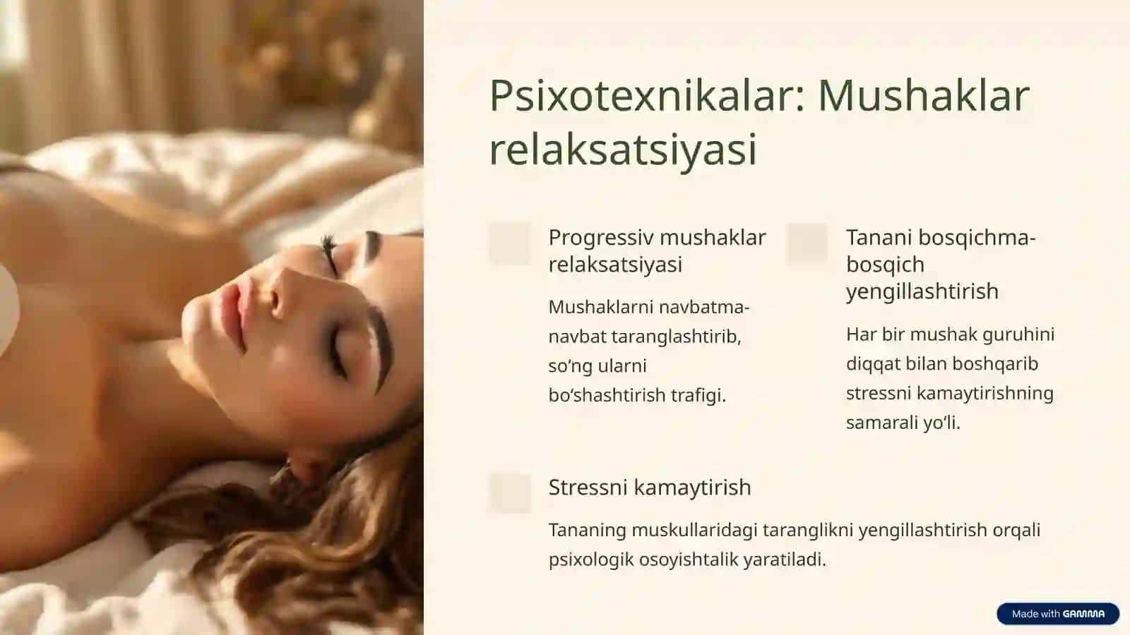 Stressga nisbatan o‘tkir (shiddatli) reaktsiyalar vaqtida o‘z-o‘ziga yordam ko‘rsatish 4