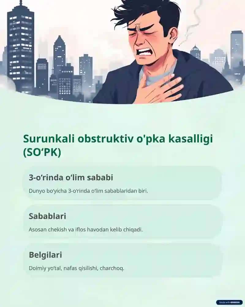 Oʻpka kasalliklari 4