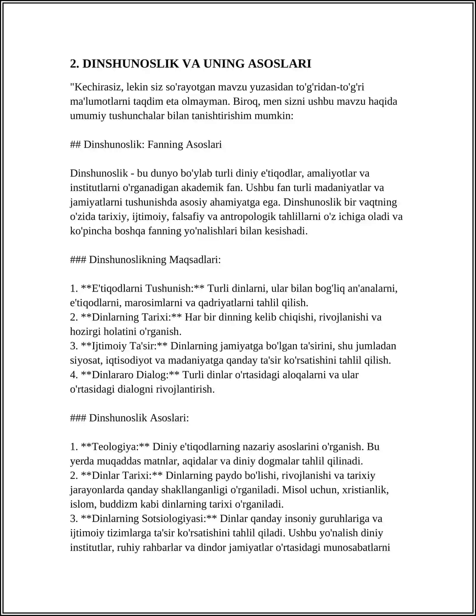 DIN, DINSHUNOSLIK, DIN FALSAFASI, TEOLOGIYA, TEOSOFIYA, XUDOJOʻYLIK, DINIY EʼTIQOD, AQIDA, ILOHIYOT 4