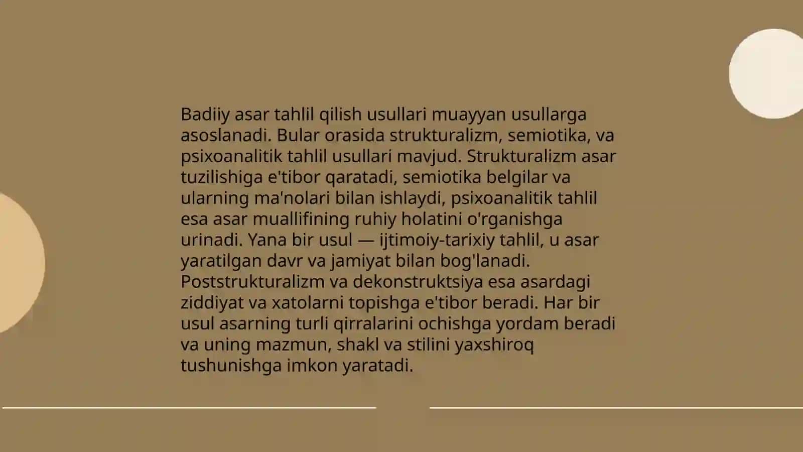 Badiiy asarni ifodali oʻqitish usul va metodlari 4