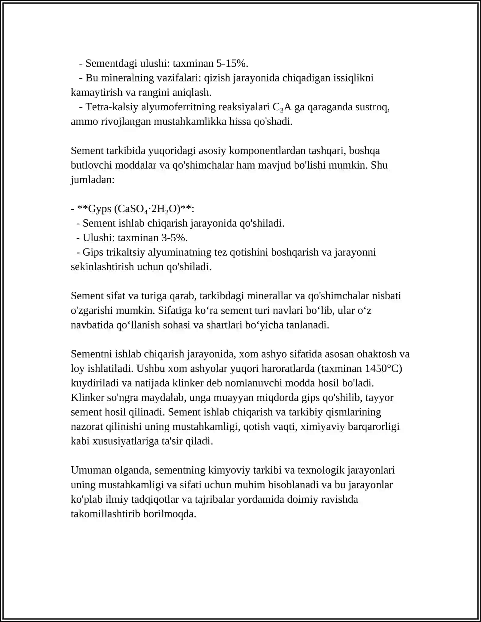 SEMENT TURLARI 4
