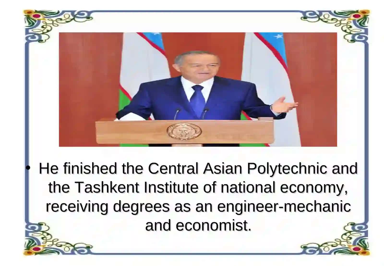 Islom Abduganievich Karimov haqida 4