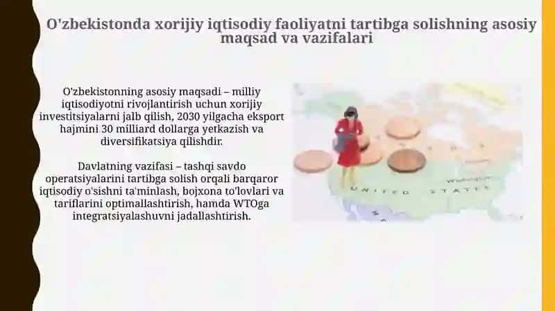 Davlatning tashqi iqtisodiy faoliyatini tartibga solish siyosati 4