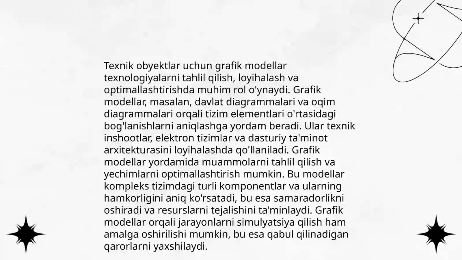 Texnik obyektlarga tegishli grafik modellarni amaliy dasturlarda ifodalash 4