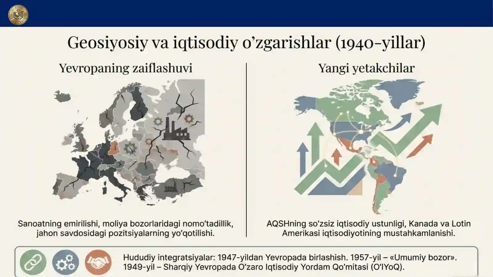 XX asr 40-60-yillari oxirida iqtisodiyot fani rivojlanishi 4