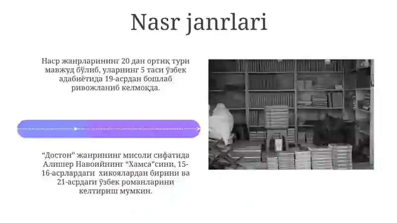 Adabiyot tur va janrlar 4