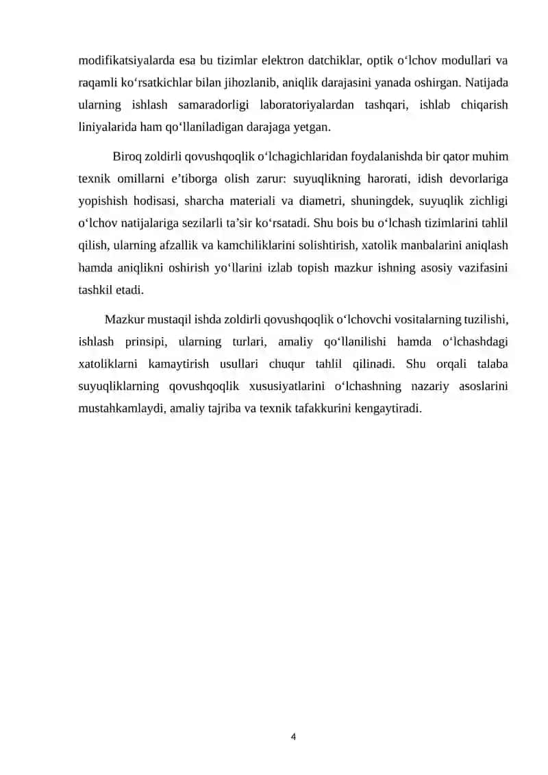 Zoldirli qovushqoqlik o’lchash vositalarining tahlili 4