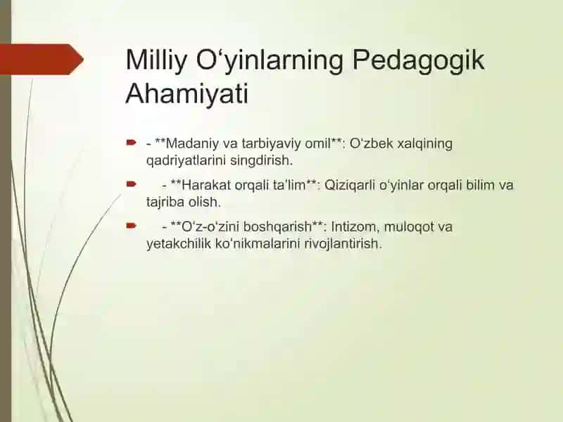 O‘rta Yoshdagi Bolalarga Milliy va Harakatli O‘yinlarni O‘rgatish 4