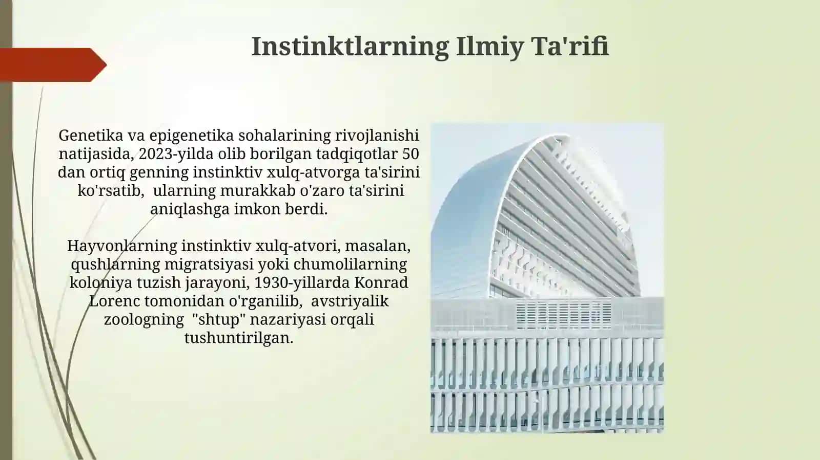 Instinktlarga zamonaviy yondashuv 4