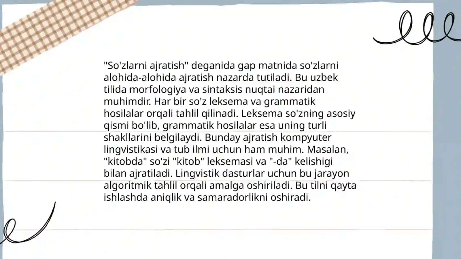 Pythonda matn bilan ishlash kutubxonasi 4