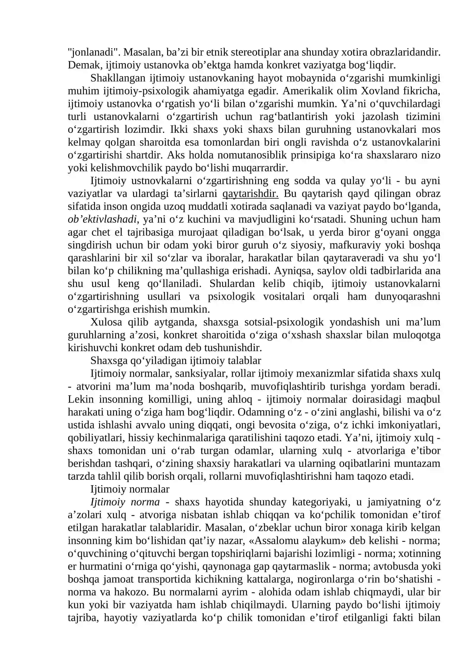 Ijtimoiy psixologiyada shaxs va faoliyat 4