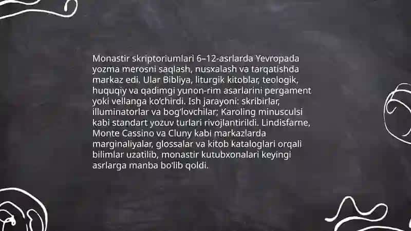 Orta asirlar va uygonish davri adabiyoti 4