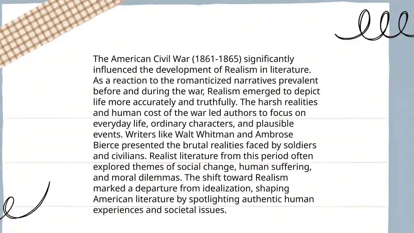 American Literary Realism and Naturalism 4