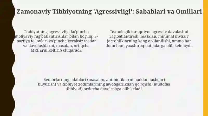 Iatrogeniya: Ta'rif, Turlari va Tarixiy Rivojlanishi 4