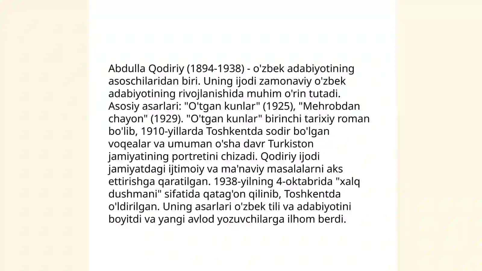 XIX asr oxiri va XX asr boshlari adabiyoti 4
