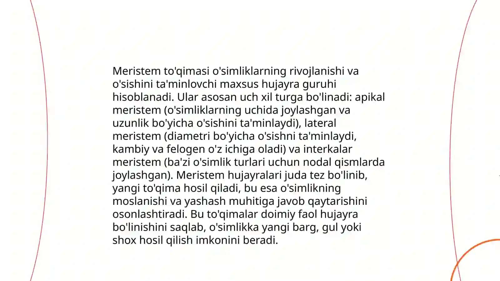 O'simlik to'qimalari va ularning klasifikatsiyasi 4