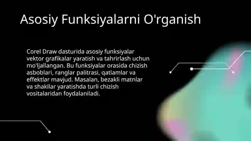 Corel Draw dasturida ishlash 4