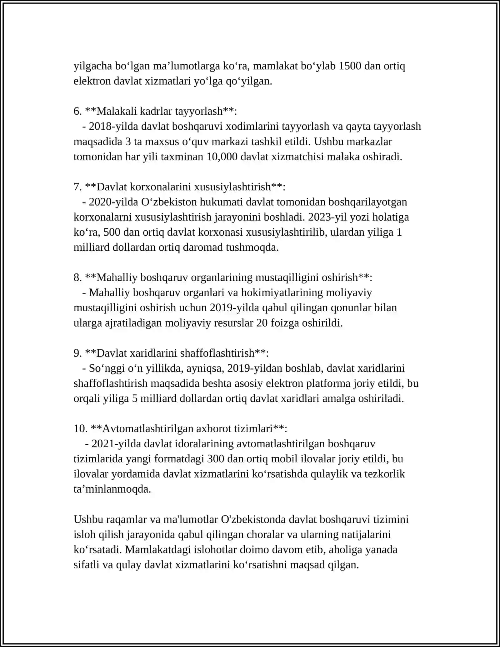 O‘ZBEKISTONDA SIYOSIY ISLOHOTLAR VA ULARNING AHAMIYATI 4
