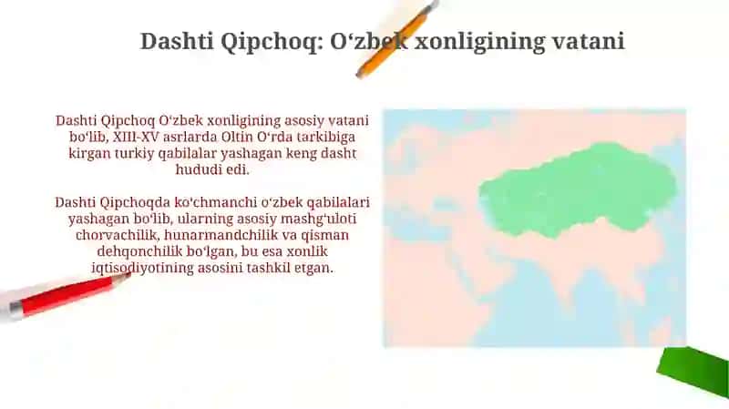 Oʻzbek xonligini tashkil topilishi 4